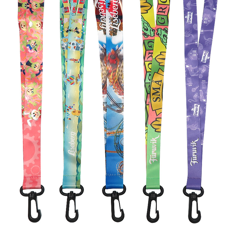 Promotional Custom Silk Screen Printing Card Lanyard