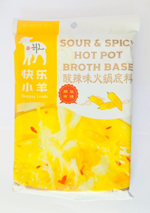 Happy Lamb-Sour & Spicy Hot Pot Soup Base