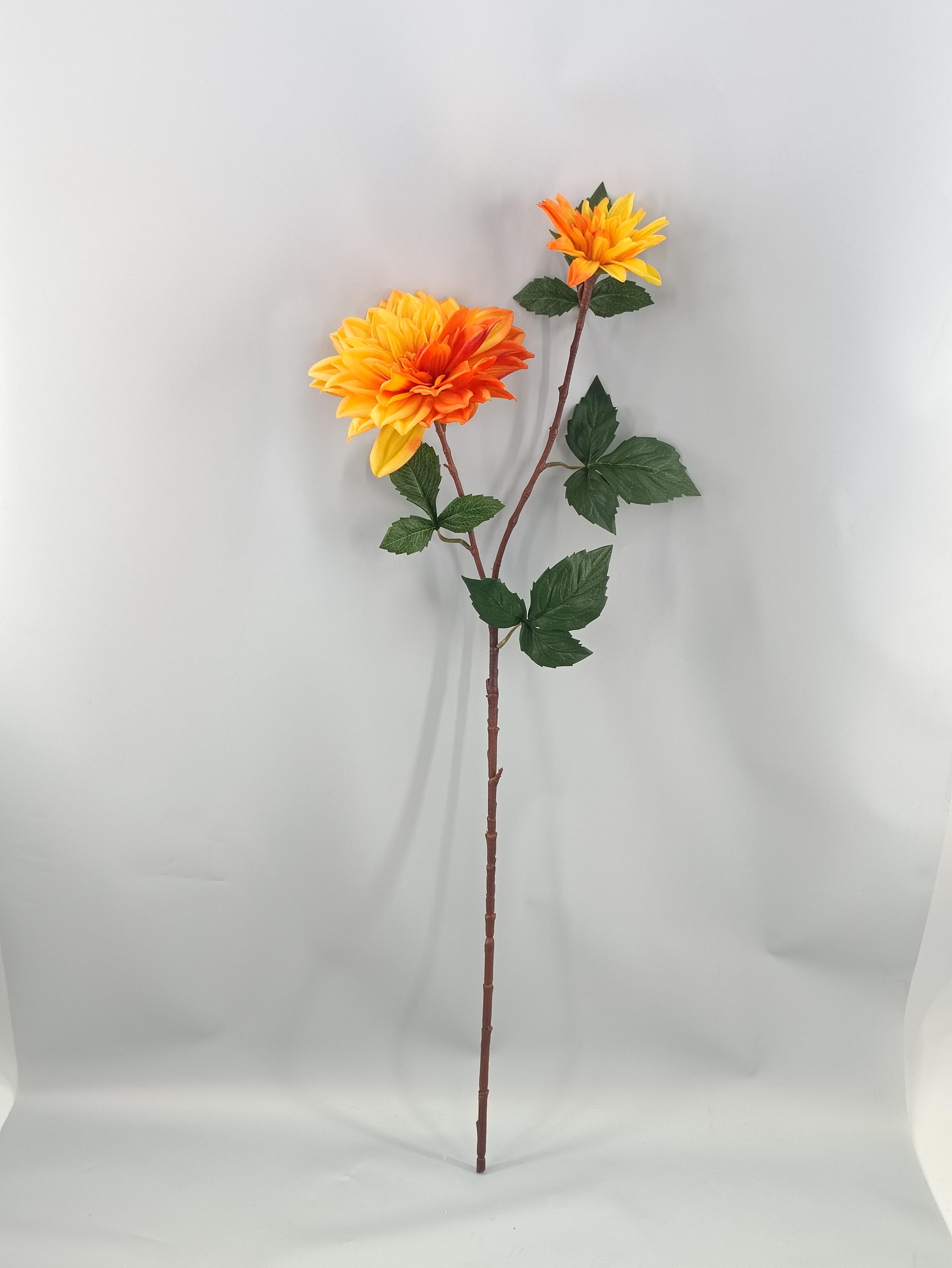 Hand feel dahlias-artificial flowers