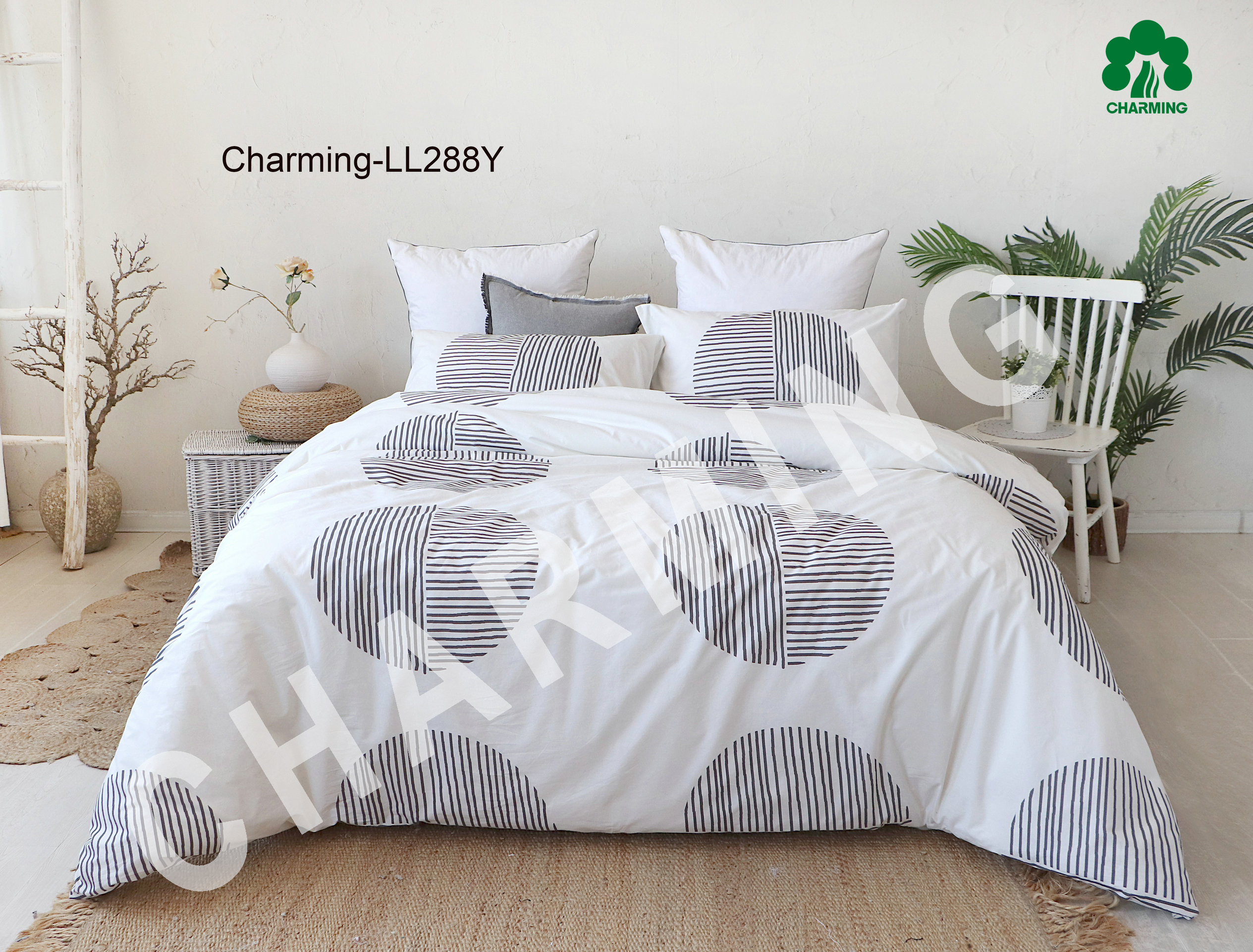 LL288Y printed bed set