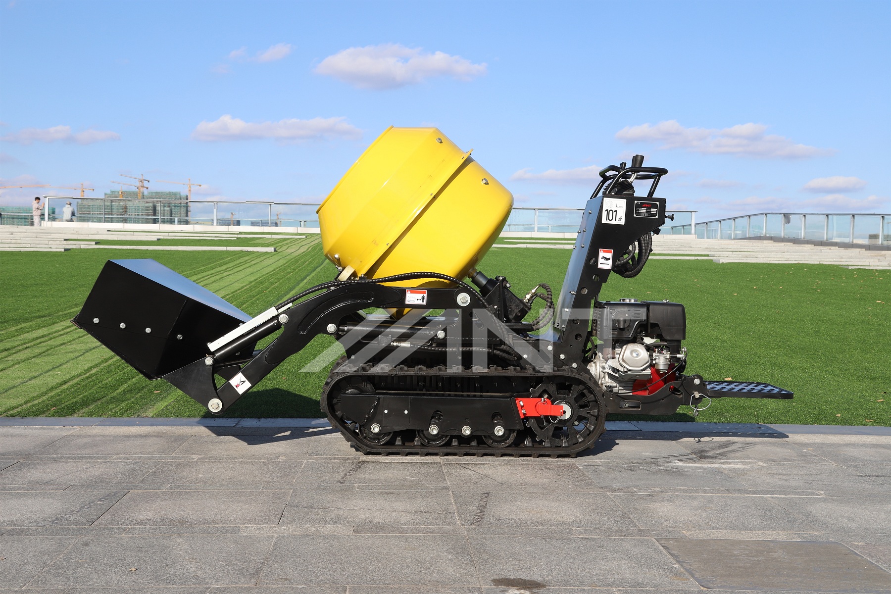 ANT mini concrete mixer mobile hydraulic drive