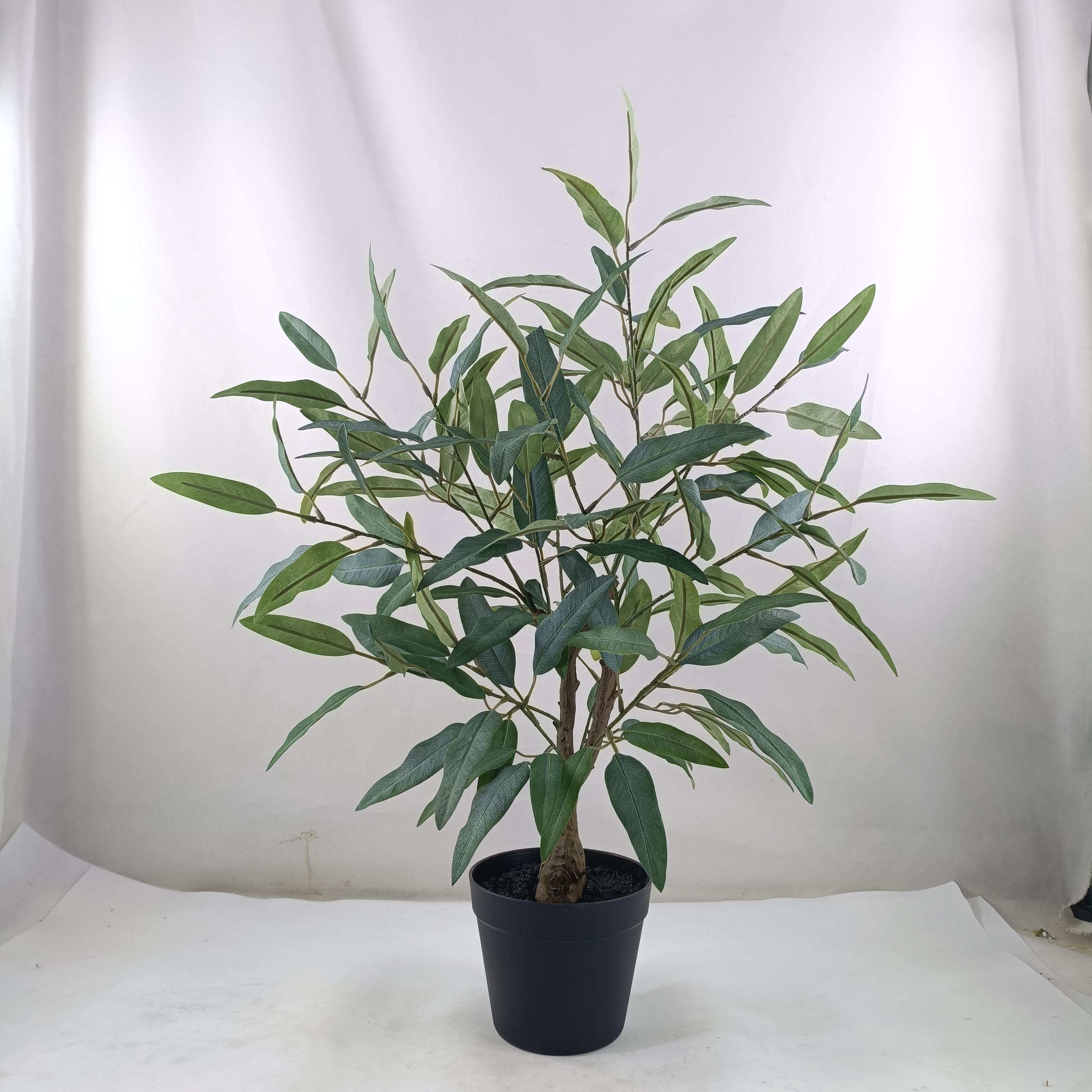 Eucalyptus leaf simulation potted home decoration