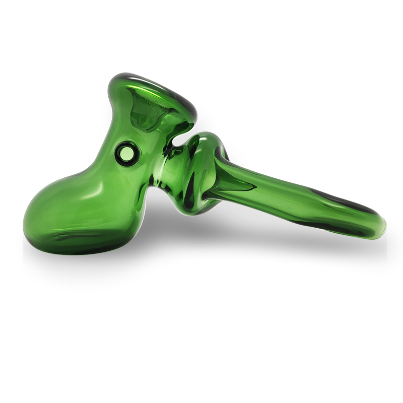 Green glass pipe