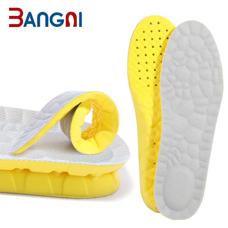 3angni Foot massage zero-sense fit cloud-feel soft PU comfortable insole