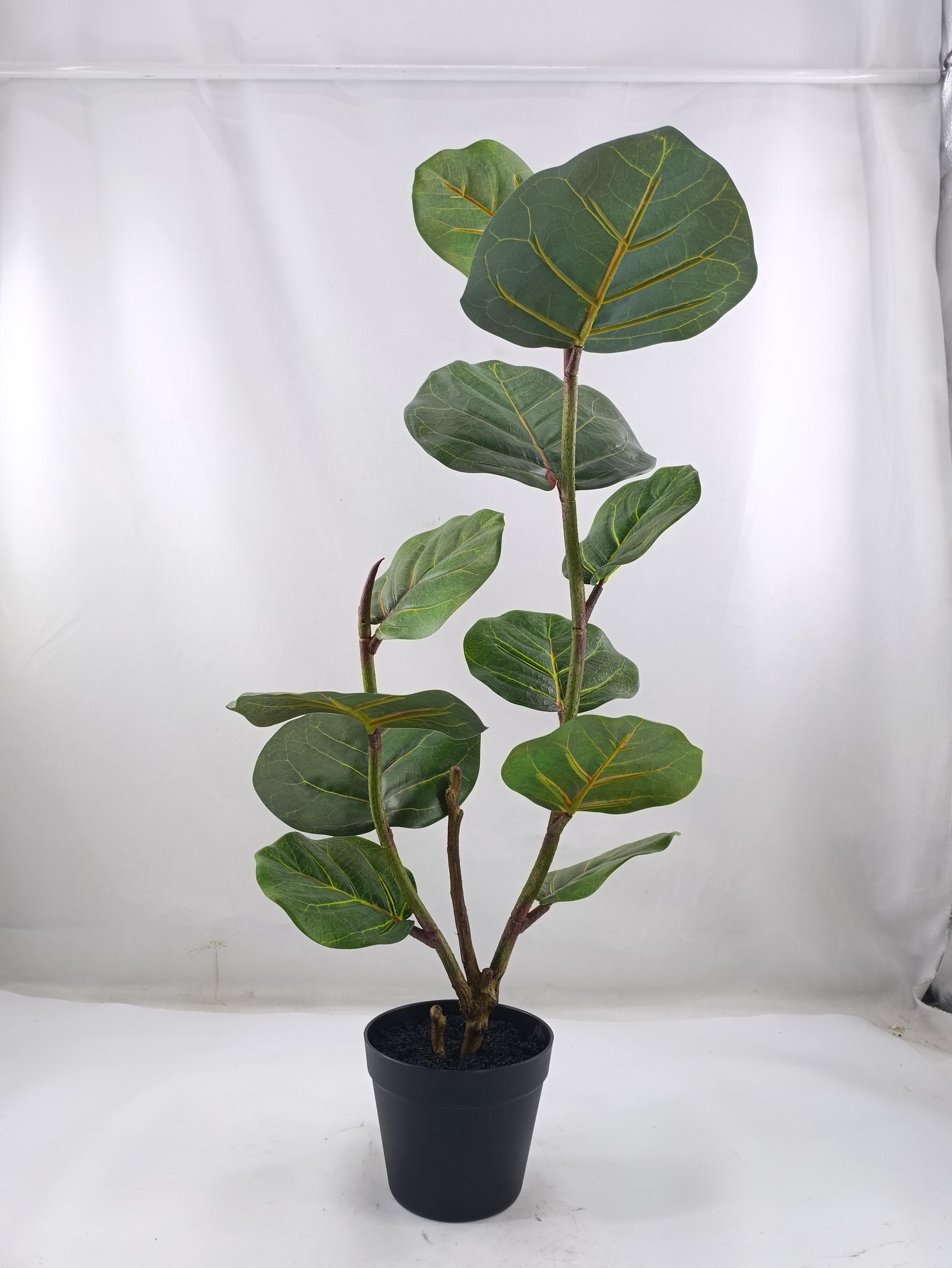 Apple leaf simulation potted home decoration