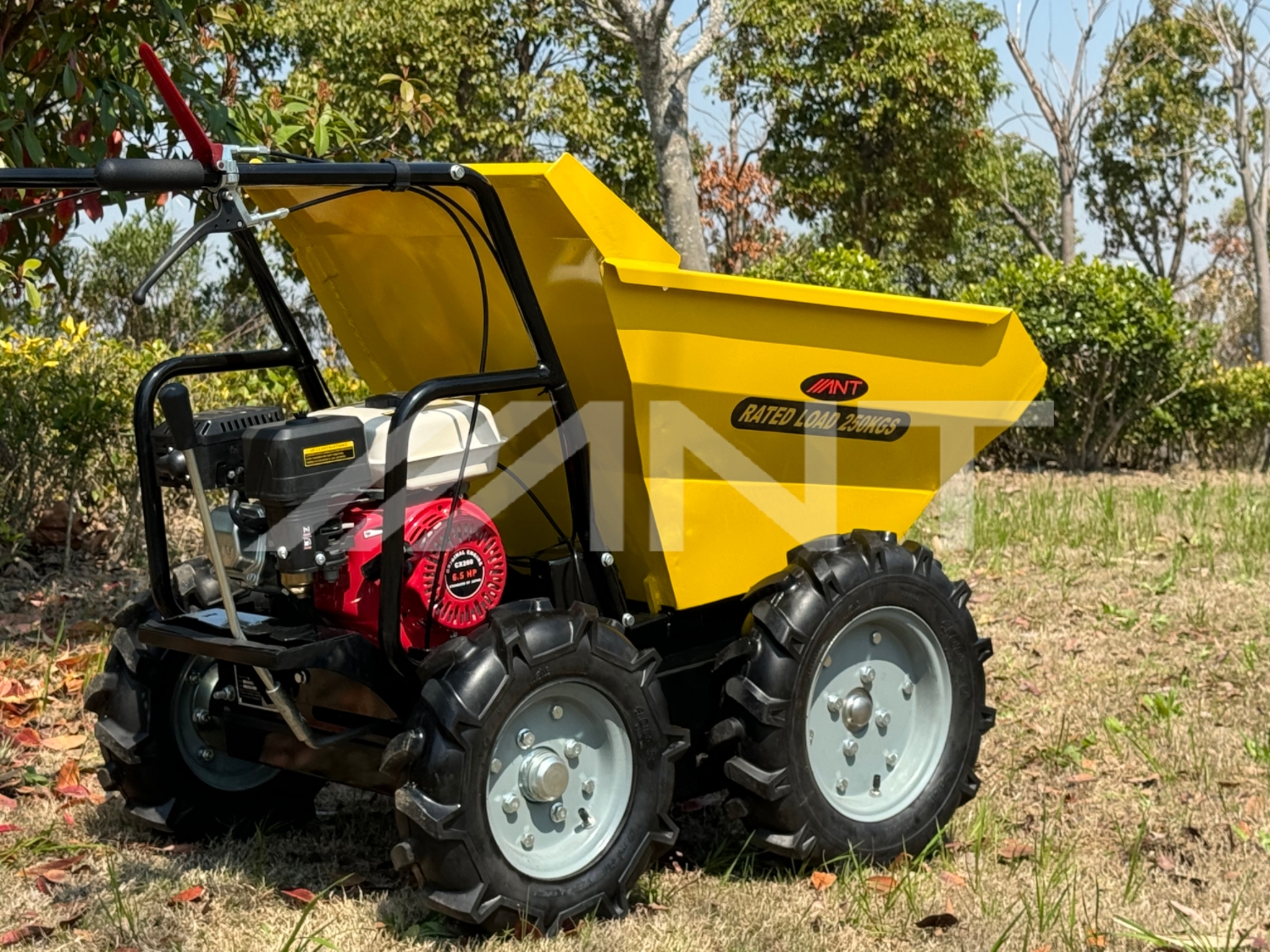 ANT 250 kg load capacity wheel type small and lightweight power barrow