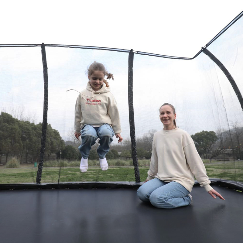 Rectangle Trampoline Outdoor Trampoline for Adults Kids