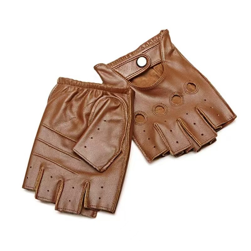 BAI LU FANG FUR GLOVE(leather glove)