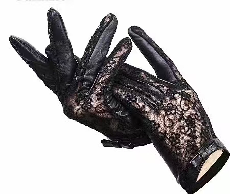 BAI LU FANG FUR GLOVE(leather glove)