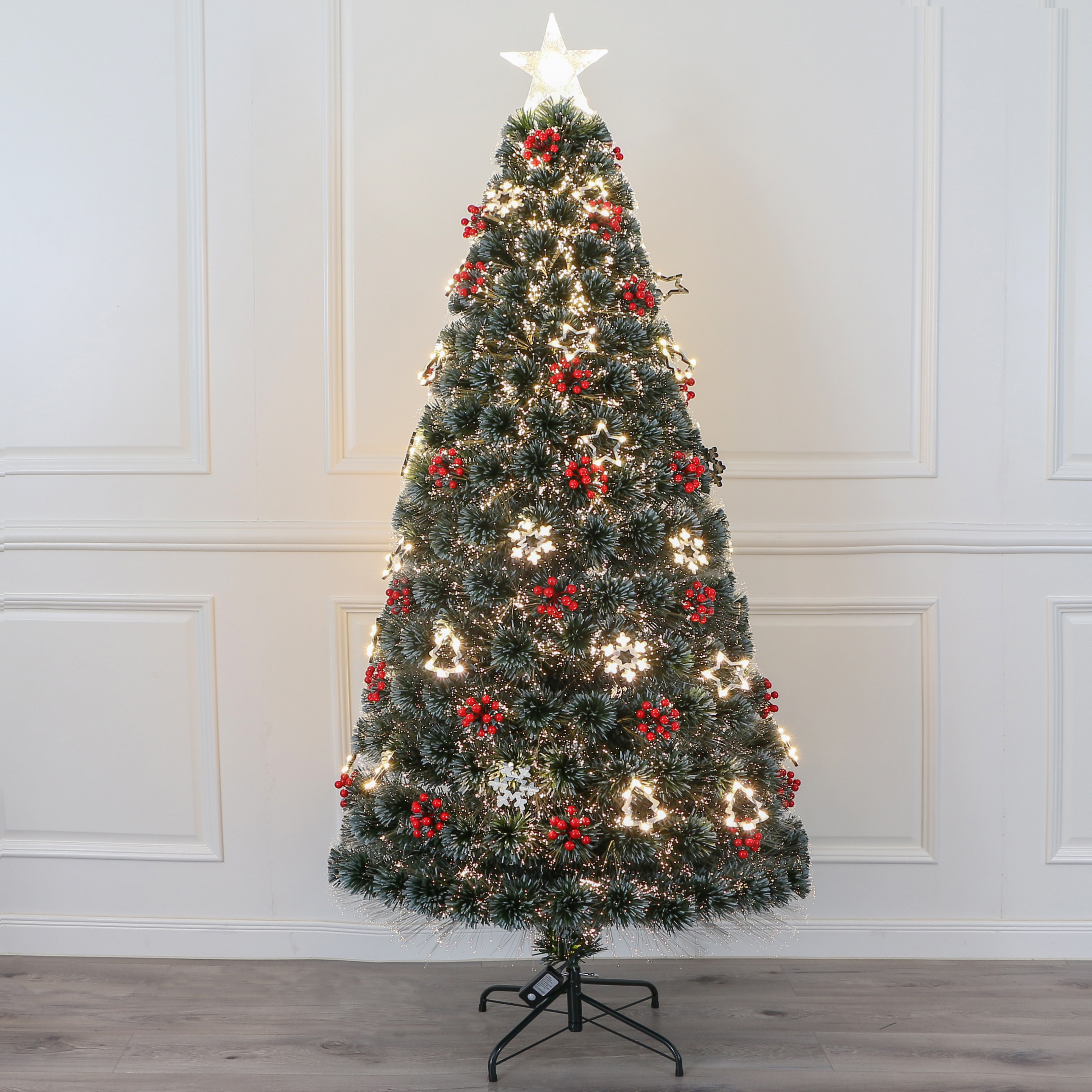LED mixed fiber tree