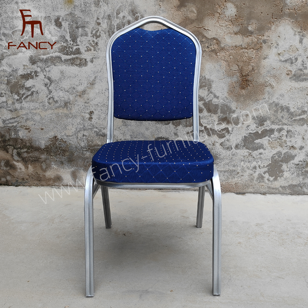 Factory Sale Stackable Restaurant Furniture Modern Iron Wedding Banquet Chairs Hotels Banquet Halls