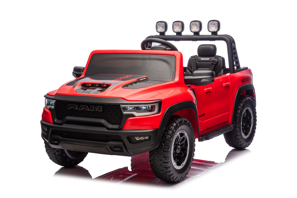 24V 10A RAM Kids Ride on Toy for Big Kids, 4WD 2 Seater Ride On Vehilces with 4 Motors