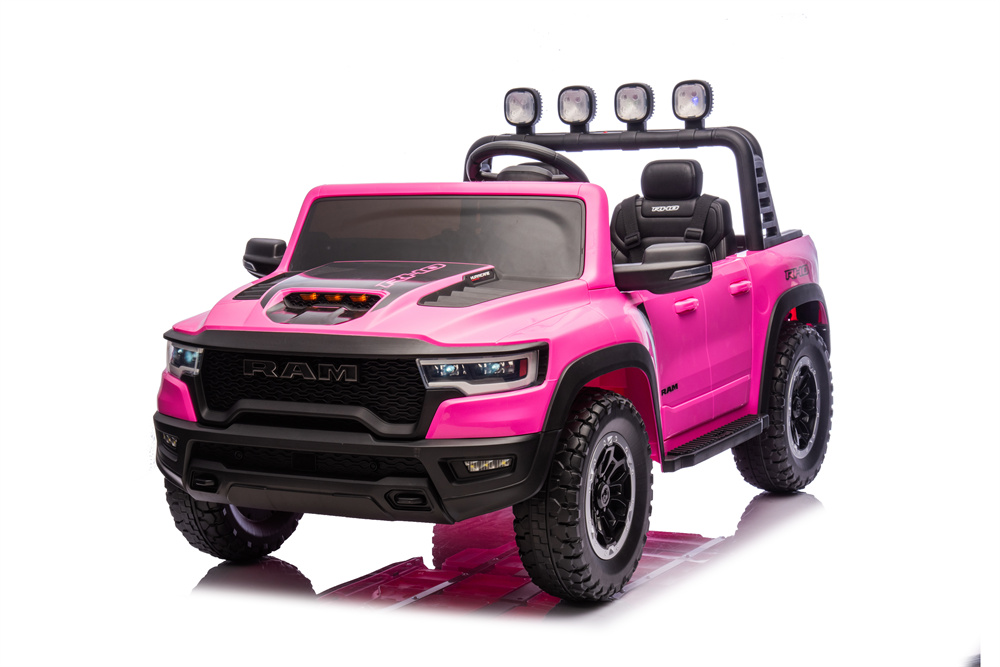 24V 10A RAM Kids Ride on Toy for Big Kids, 4WD 2 Seater Ride On Vehilces with 4 Motors
