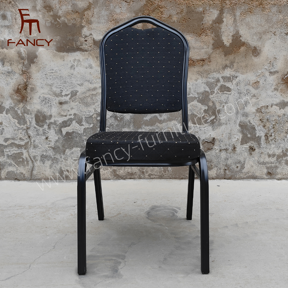 Factory Supply New Style Metal and Plastic Hotel Wedding Chair for Conference Banquet Hall Use