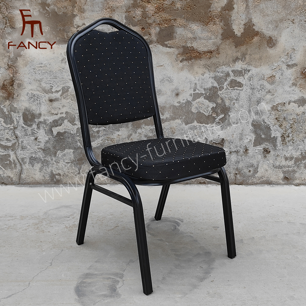 Wholesale Stackable Hall Metal Banquet Chairs Sale Used for Wedding Banquet Chair