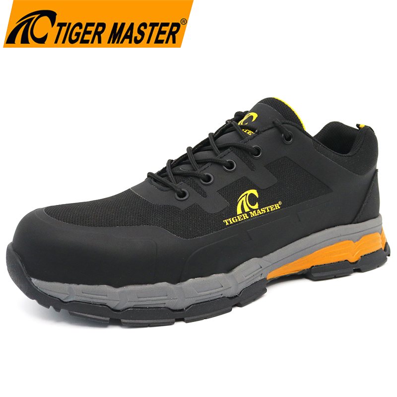 Rubber Anti Static Sporty Safety Shoes