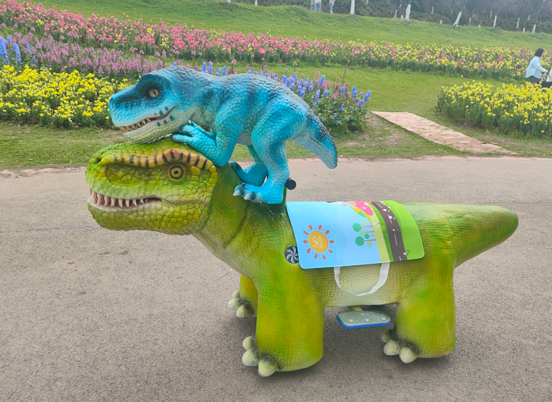 Dinosaur ride on
