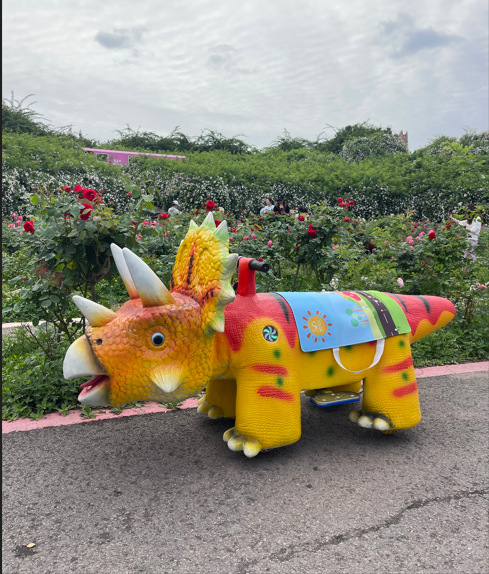 Dinosaur ride on