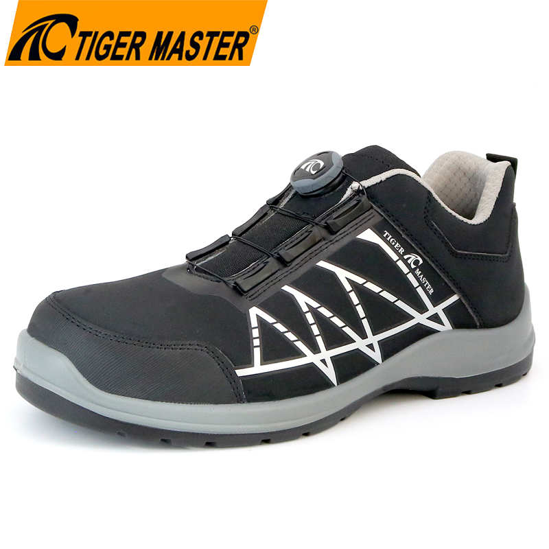 Twist Lock System Sport Shoes Safety