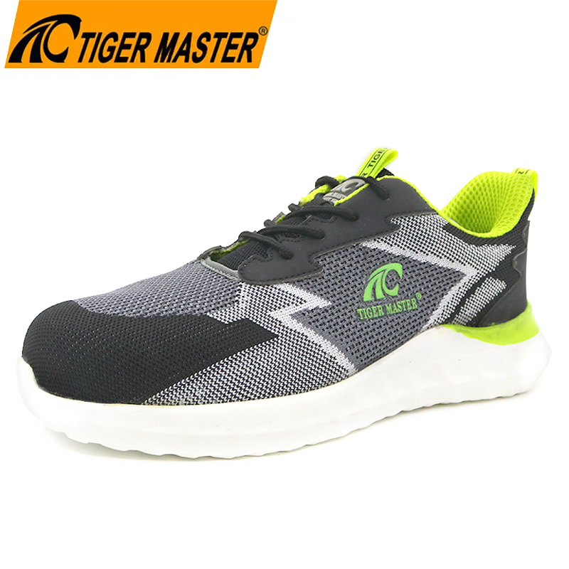Oil Slip Resistance Steel Toe Safety Sports Shoes