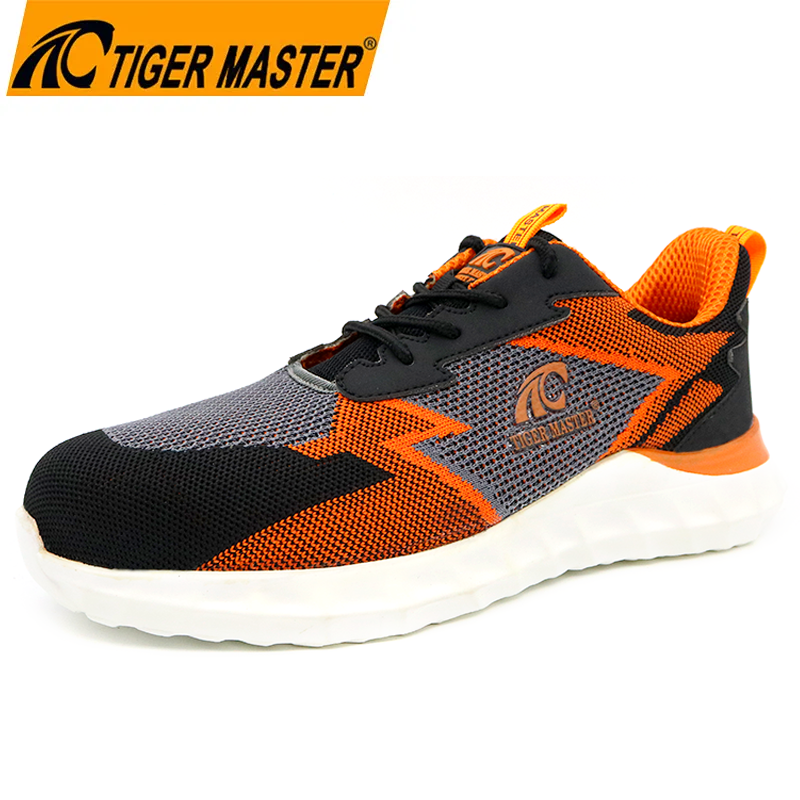 Slip Resistance Steel Toe Safety Sports Shoes