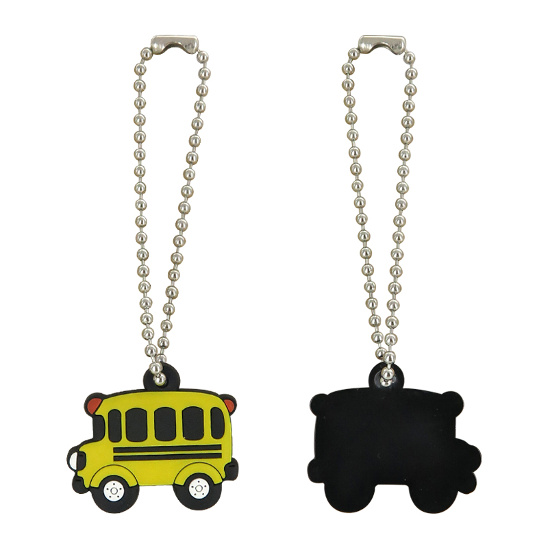 Promotional Cheap Car Keychains Rubber Key Chain