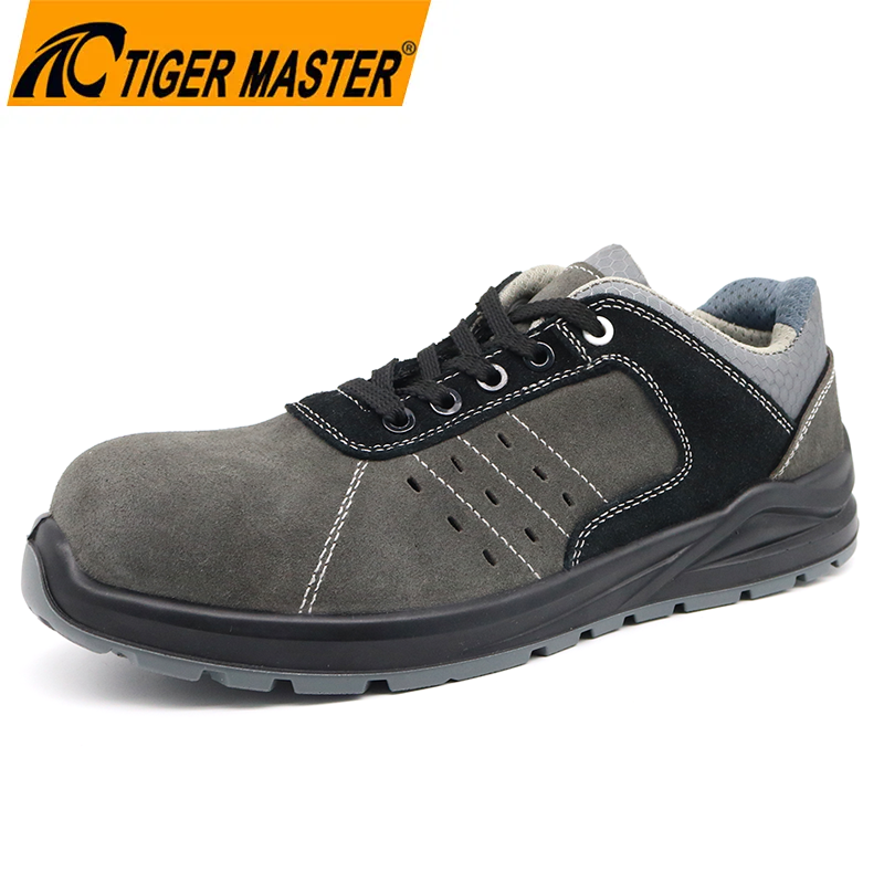 Sport Anti Puncture Fiberglass Toe Safety Shoes