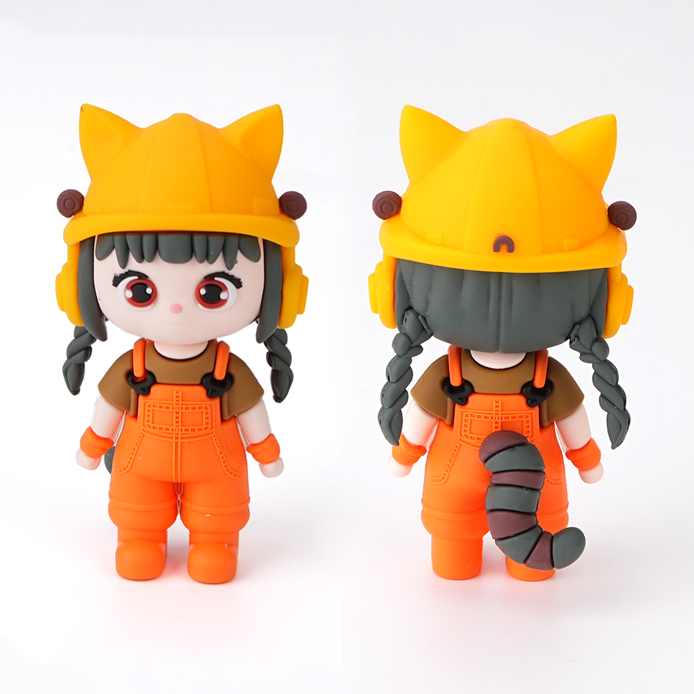 Wholesale 3D Anime Figures PVC Rubber Keychains