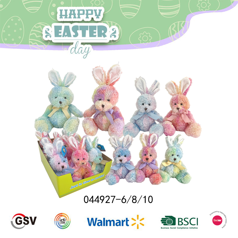 Easter Animals Rabbit Gtst Plush Toy（044927）