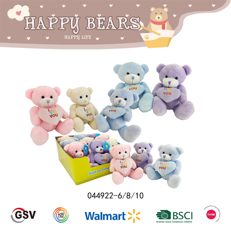 Bear Gtst Plush Toy（044922-6）