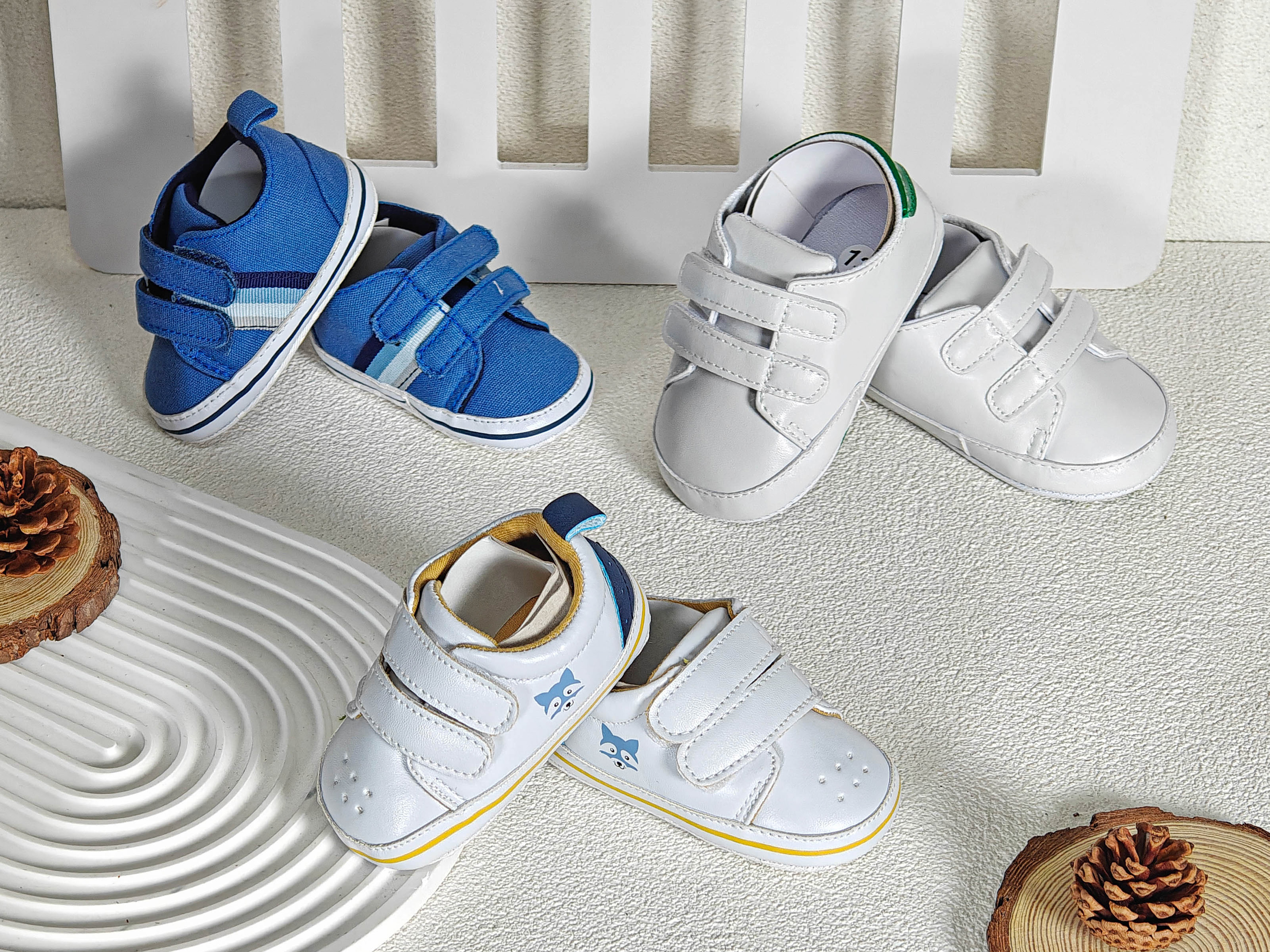 Yuesheng Baby Boys Shoes Toddler Comfortable Breathable Leather Shoes