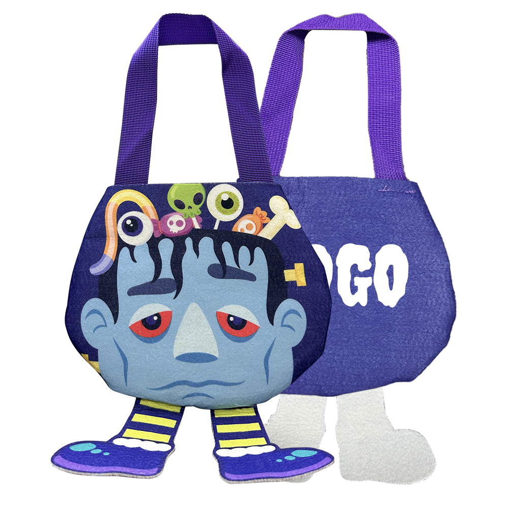 Custom Design Felt Gift Bag Handbag with Printed Logo