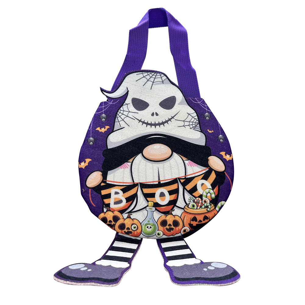 Halloween Trick or Treat Bag Custom Felt Candy Bag for Kids