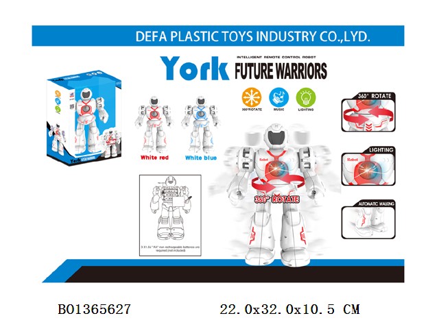Battery Operated robot no include battery 2 colors