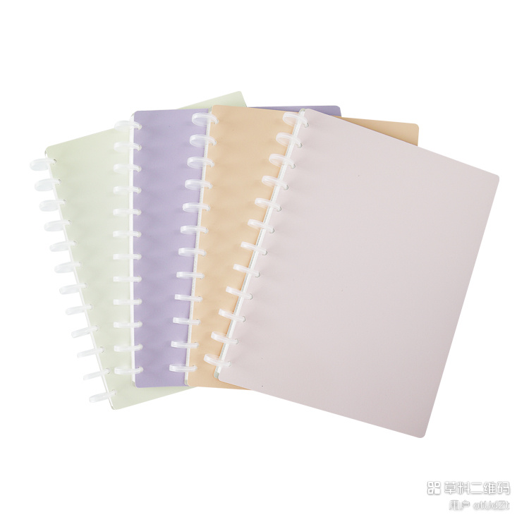 LANGTERM Macaron Series Mushroom Buckle Folder