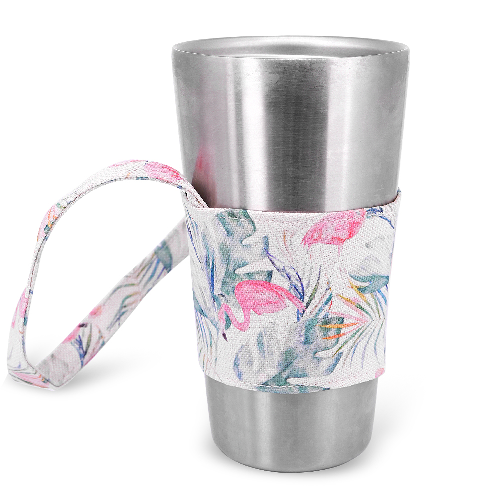Wholesale Price Coffee Cup Holder Custom Pattern Portable Milk Tea Cup Sleeve