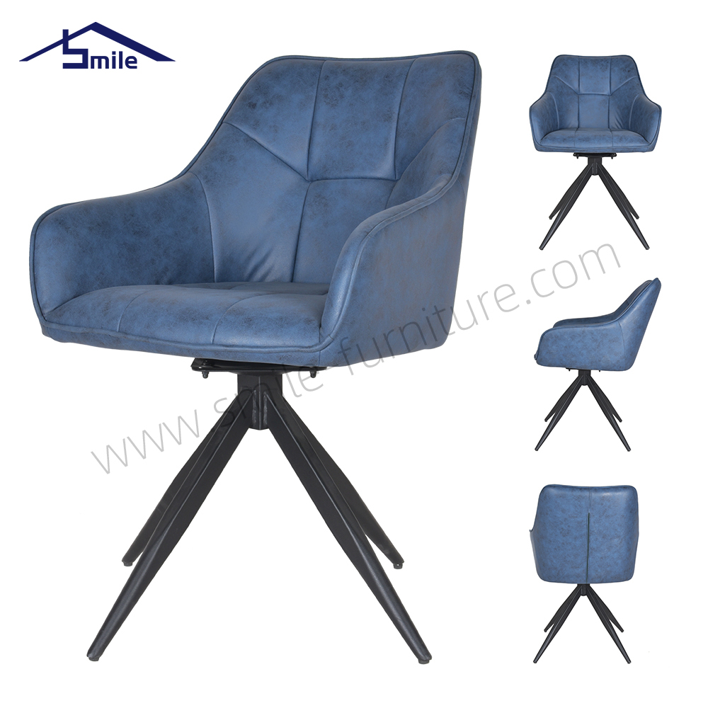 Wholesale Modern Design Fabric Furniture Velvet Upholstered Restaurant Dining Chairs with Metal Legs