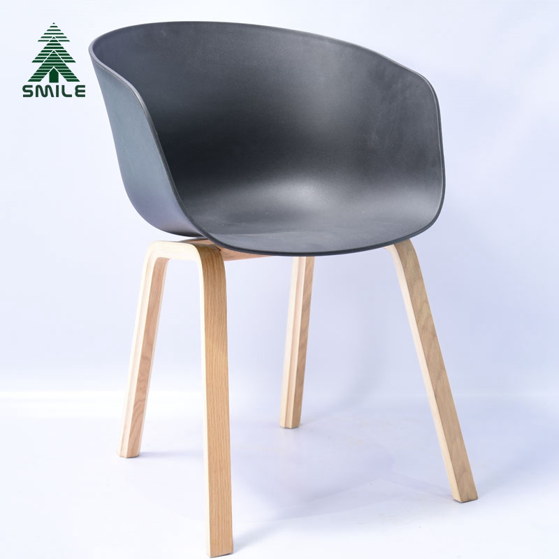 High Quality Reclining Dining Chair with Arms Waterproof Portable Indoor/Outdoor Plastic Furniture