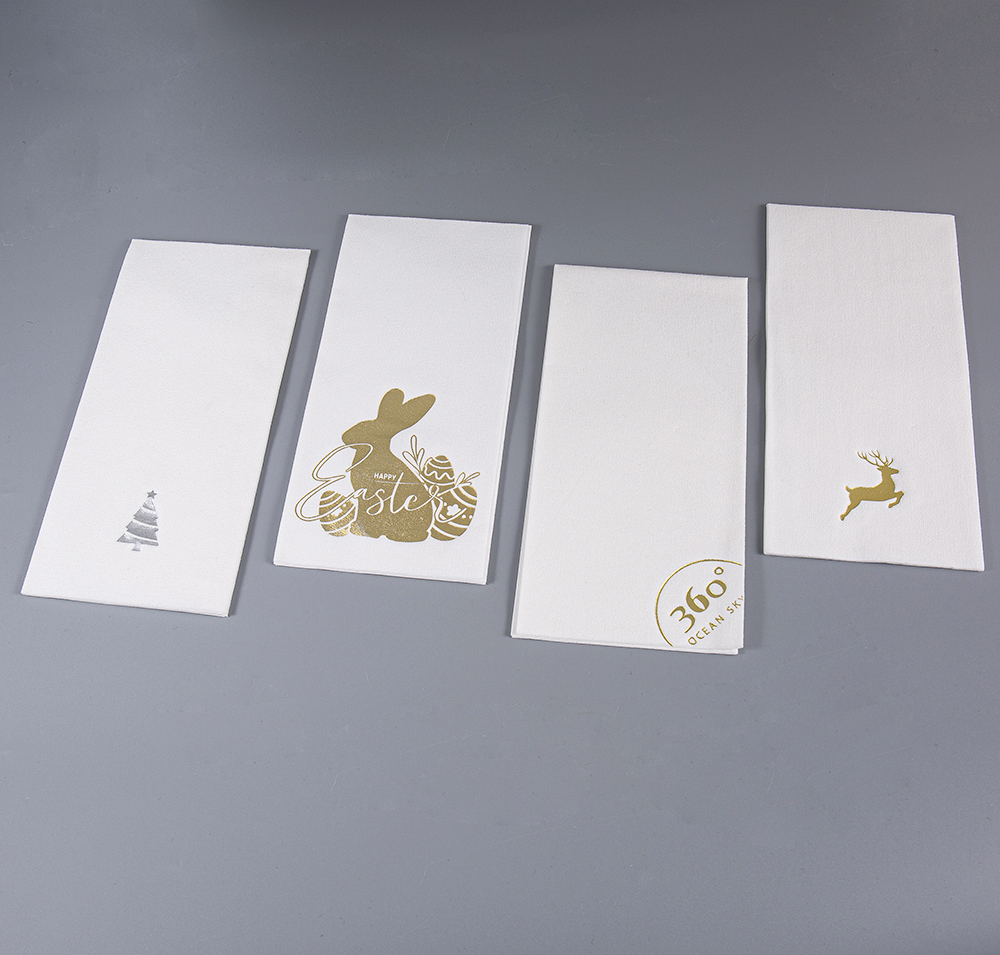 Airlaid Napkins with Hot Stamping 4330