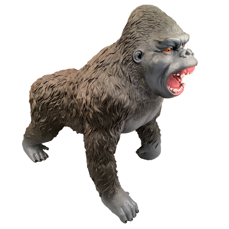 Primitive forest animal gorilla 2 models 10 inches to 12 inches