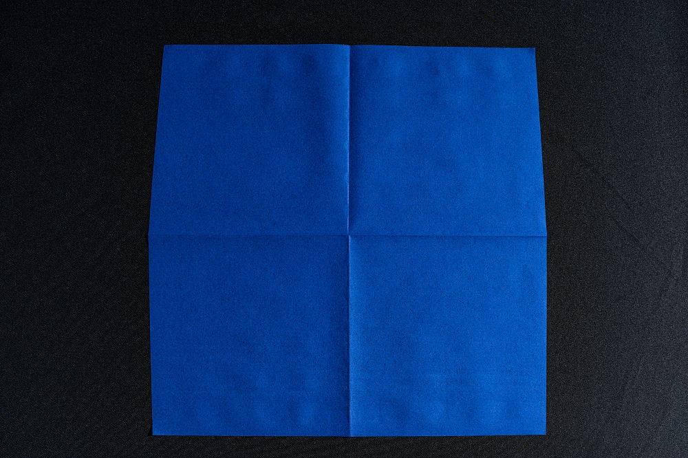 40×40cm Blue Airlaid Napkin