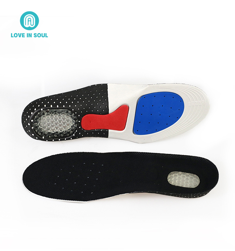 Premium Orthotic Leather Shoe Insoles Inserts with Arch Support and Gel Cushion for Men and Women