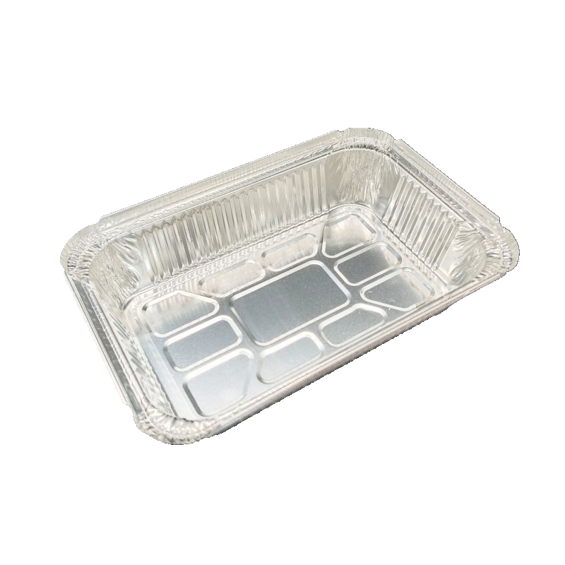 Rectangular Aluminum Foil Baking Pans - Food Grade Loaf Pans for Oven, Grill & Catering - Commercial