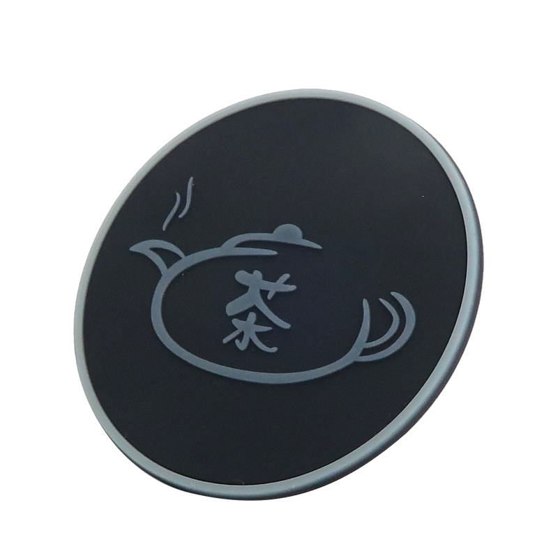 Wholesale Custom Shape Rubber Soft PVC Silicone Coffee Coasters