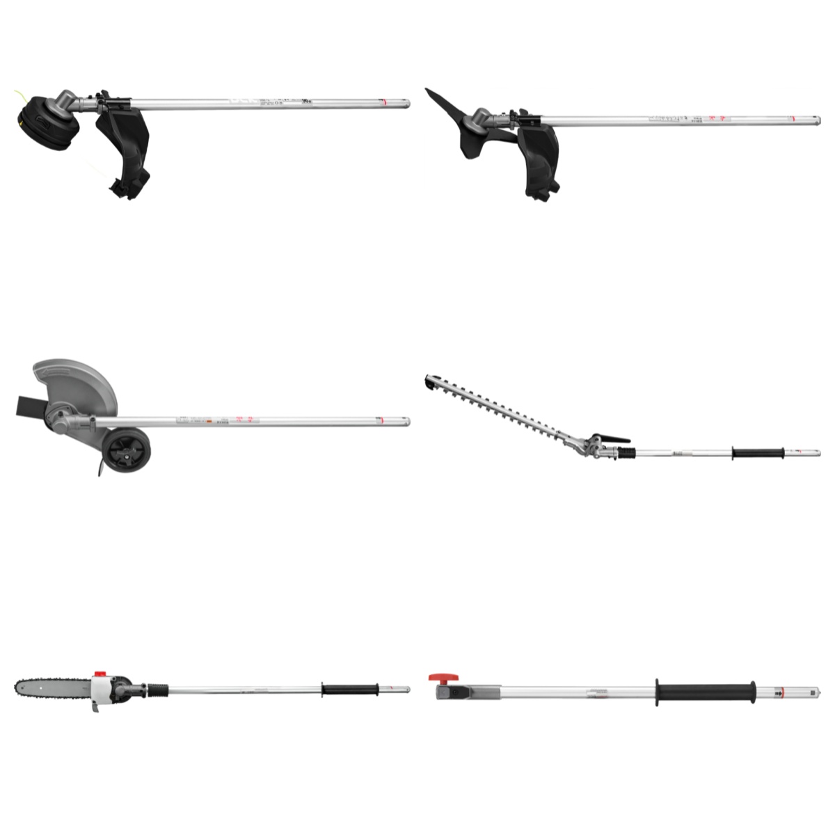 Lithium-lon Power Head、String Trimmer、Brush cutter、Edger、pole saw、Extension Pole Attachment