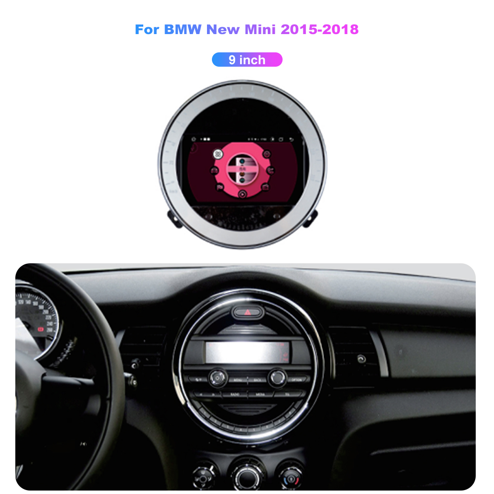 Jmance 9 inch For BMW New Mini 2015-2018 Frame Multimedia Car Radio DVD Player