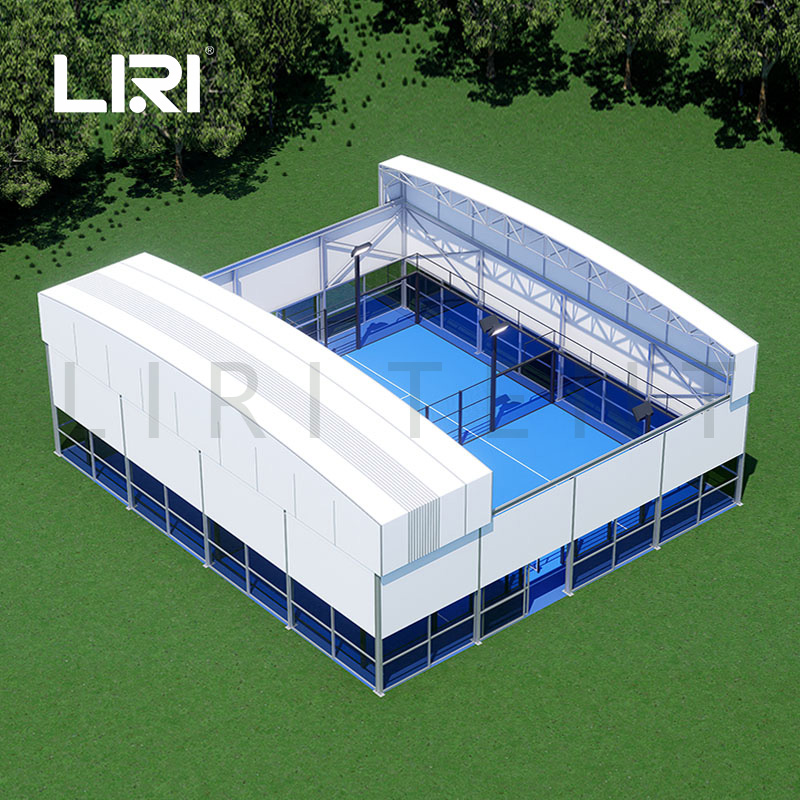 Temporary/Permanent Easy set-up Tent solution for Padel court
