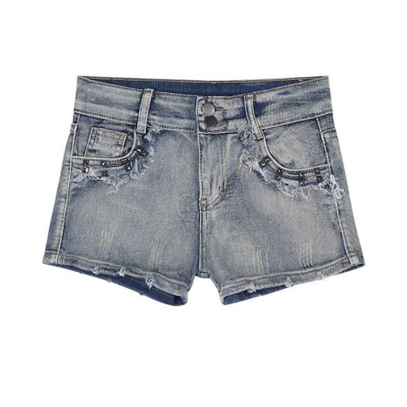 Fashionable hot sexy low waist women girls super short jeans super short jeans Hip hugging pants