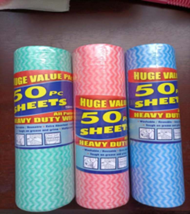 Disposable cleaning towels wipes, reusable
