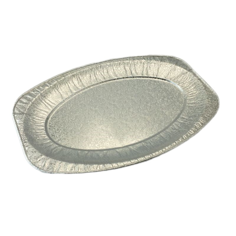 Oval Disposable Aluminium Foil Food Container
